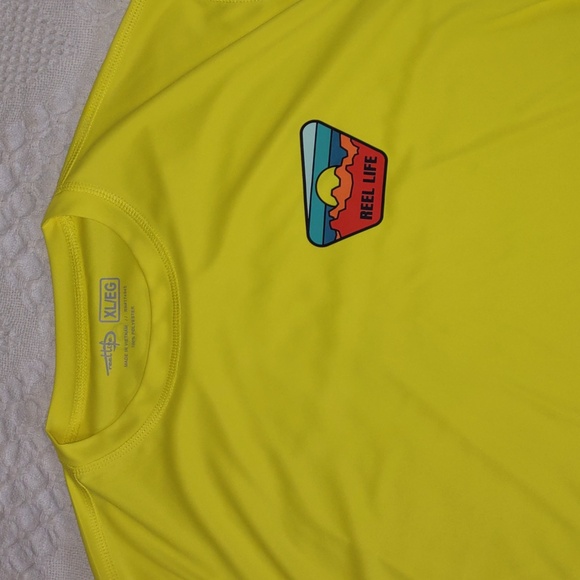 NWOT REEL LIFE SPF Sun Shirt Long Sleeve - Picture 1 of 4